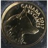 Image 2 : 2016-2017 25-cent Gold Coin-Predator vs. Prey, set of $ coin in a Amazing Black Volterra wooden box