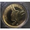 Image 3 : 2016-2017 25-cent Gold Coin-Predator vs. Prey, set of $ coin in a Amazing Black Volterra wooden box