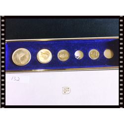 1967 Silver coin , missing the 10 cents and the penny