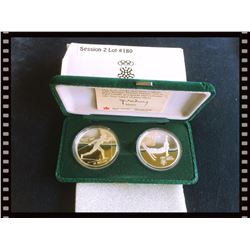 1986 Olympic coin set,