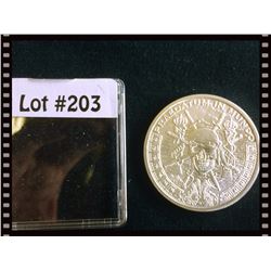 Praedetum in Mundo - Silver Shield 1 Oz Pure Silver