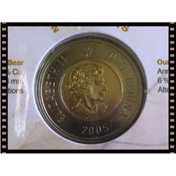 2005 Oh Canada set with 2$ error coin