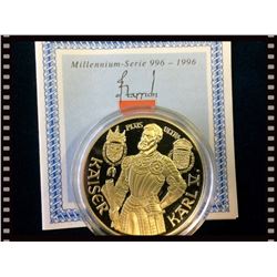 1992 Republik Osterreich Commemorative silver Coin 100 Shilling .900