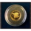 Image 1 : MRC:2004 1/25 Ounce Gold 99.99% Majestic Moose - 25th anniversary Gold Maple leaf.
