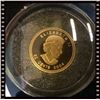 Image 2 : MRC:2004 1/25 Ounce Gold 99.99% Majestic Moose - 25th anniversary Gold Maple leaf.
