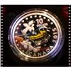 Image 2 : MRC: 2015  $10 Fine Silver Coin, Colourful Songbirds of Canada: The Magnolia Marbler