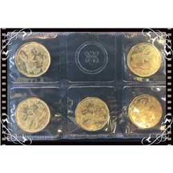 2016 Lucky Loonie  $1 Uncirculated Coin 5-pack