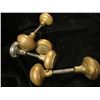 Image 1 : 3 Sets Brass Door Knobs
