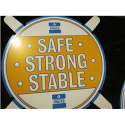 CHRYCO Tire Insert, Metal sign- Original