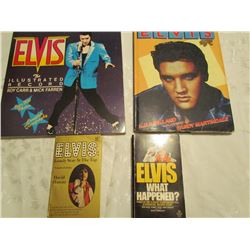 4 pack of Elvis Books