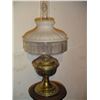 Image 1 : Rare Brass Aladdin Lamp With Original Glass Shade