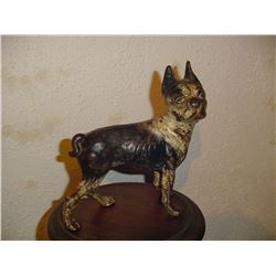 Early 1900 S Cast Iron Bull Dog Door Stop