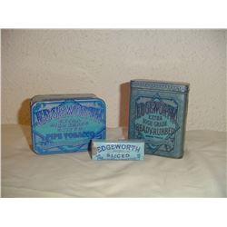 3 Different Edgeworth Tobacco Tins