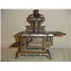 Image 1 : Nickel Plated Royal Salesman Sample Or Child's Toy Stove