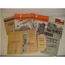 Lot Of Old Farm Manuals And Books