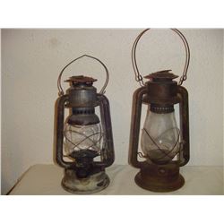 2 Old Beacon And Davidson Barn Lanterns