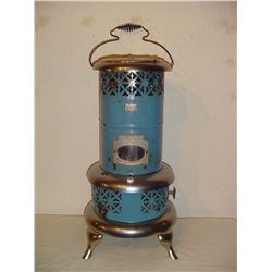 Blue Enamelled Perfection Oil Heater