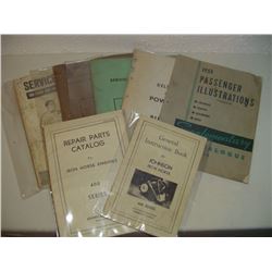 Collection 7 Old Repair Manuals Car And Farm