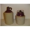 Image 1 : 2 Medelta Crocks 1 Gallon Jug And Pickle Crock