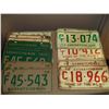 Image 1 : 16 Saskatchewan 1960's And 70's Licence Plates