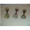 Image 1 : 3 Sets Nice Old Glass Door Knobs