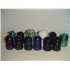 Image 1 : Lot of 12 Glass Insulators Including Purple