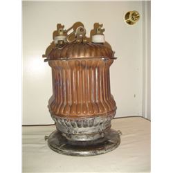 Fancy Old Copper [Steam Punk] Yard Art Electrical Power Box Cylinder