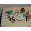 Image 1 : Large Lot Of Old Jewelry, Watches, Dresser Boxes Etc.