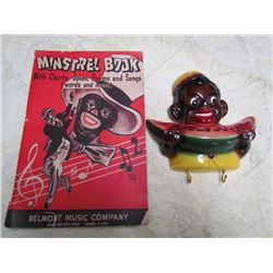 Black Americana Book & Chalkware