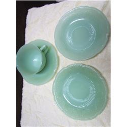 Lot of 4 pc Jadeite