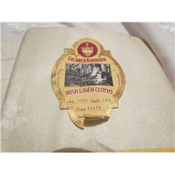 Irish Linen Cloths - Colored + Bordered