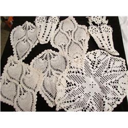 7 Pieces of Doilies