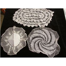 3 Very Fine Crochet Pieces