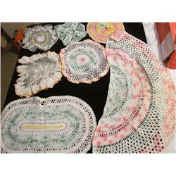 7 Colored Doilies