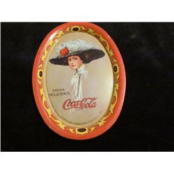 Miniature Coca-Cola server "tip tray"
