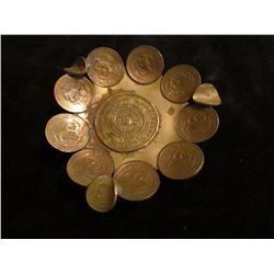 Mexican Coin Ashtray