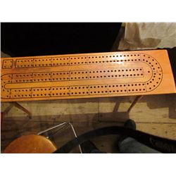 Cribbage Board With Legs