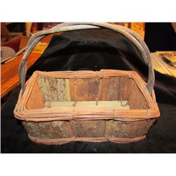 Willow & Bark Hancrafted Homesteader Basket