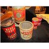 Image 1 : 6 metal tins, baking power, golden syrup