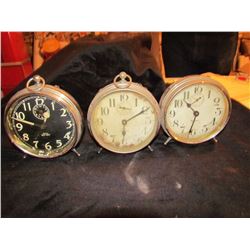3 Big Ben Alarm Clocks