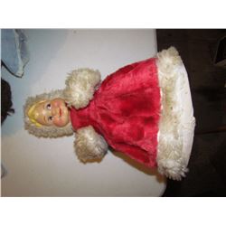 Unkown Brand Red Dress Doll 13" Tall