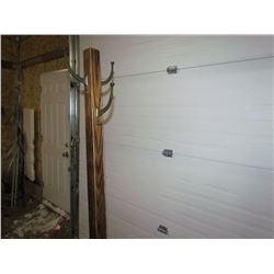 Hall Coat Tree - Brass Hooks