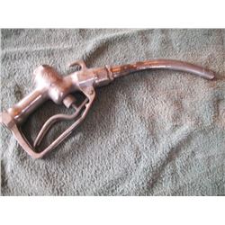 1950's OPW Nickel Plated Brass Gas Nozzle