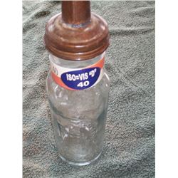 Standard Oil 1 Qt Oil Bottle with Spout