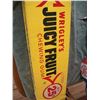 Image 1 : Huge Juicy Fruit Gum Store Display Box 36 x 10 x 6"