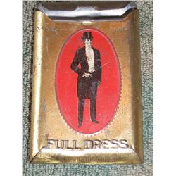 Scarce Full Dress Tobacco Pocket Tin