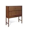Image 1 : PROFESSOR OLE WANSCHER CABINET, CA. 1940 CABINETMAKER A.J. IVERSEN; ROSEWOOD, BRASS, PAPER LABEL ...