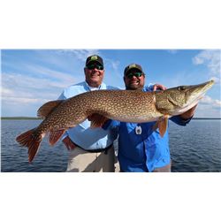 Fishing trip for 2 anglers to Wollaston Lake Lodge in Saskatchewan, Canada (4 days)