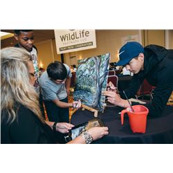 2018 YWCE collaborative painting