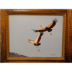 "Imperial Crowns in Flight" by James Hines